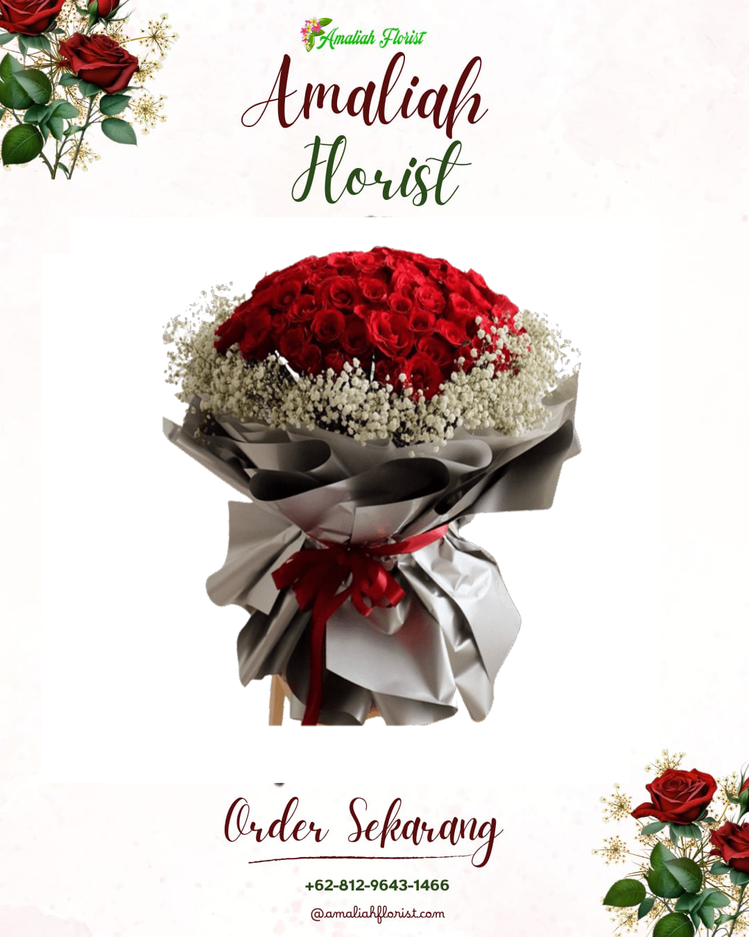 Buket Bunga Lima Puluh